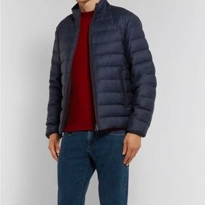Loro Piana Dark Blue Puffer Jacket